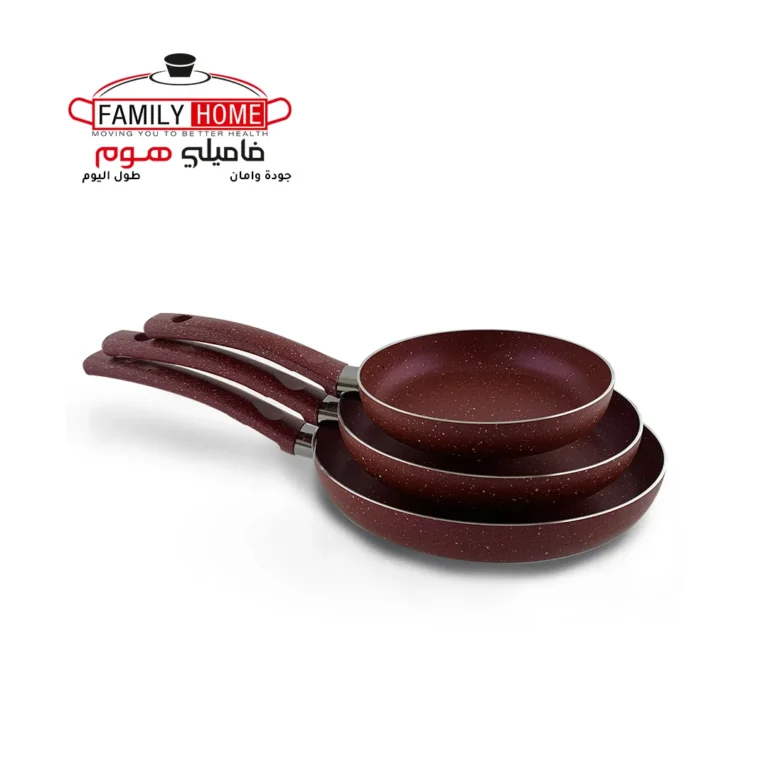 طقم قلاية جرانيت 3 قطع